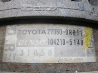 фото thumb №6, Генератор toyota auris d4d 27060-0r011