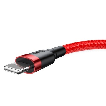USB-кабель Baseus Cafule 2.4A Lightning, 0,5 м, в оплетке