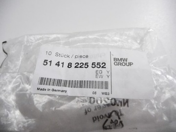 фото thumb №7, Застібки планки двері лівий перед bmw e46 51418225552