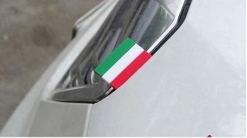 ALFA FIAT LANCIA MASERATI ЭМБЛЕМА ФЛАГА ИТАЛИИ