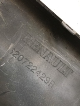 фото thumb №12, Captur i 1 рестайлинг накладка бампера передней перед серый org 620722429r