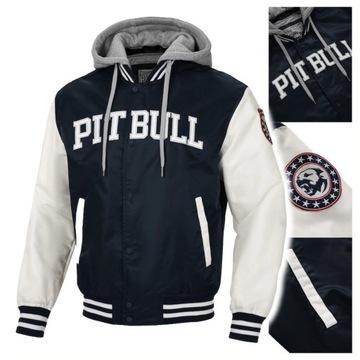 Переходная весенняя студенческая куртка-бомбер PIT BULL Falcon PitBull размер XXL
