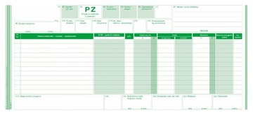 DRUK 362-2 PZ PRZYJĘCIE MATERIAŁU Z ZEWNĄTRZ MIP