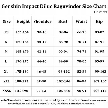 Genshin Impact Diluc Ragnvindr Косплей Костюм