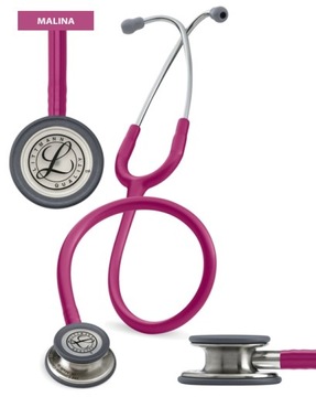 3M Stetrocosch Littmann Classic III Raspberry 5648 + Case