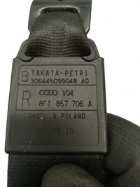 фото thumb №5, Audi s5 8f1857706a права сторона pas безпеки сидіння передньої