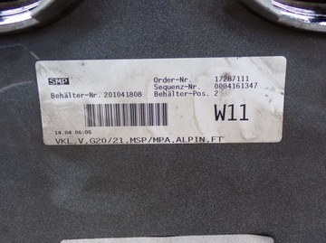 фото thumb №7, Bmw g20 g21 3 м-пакет 19- бампер переднє перед