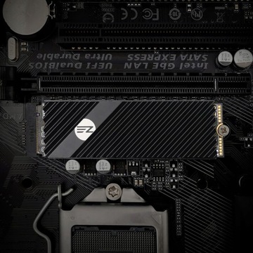 EZDIY-FAB M.2 2280 Охлаждающий дисковый радиатор, черный NVME EZDPI075-8