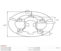фото thumb №4, Набор ремонтный, генератор as-pl ars9126s