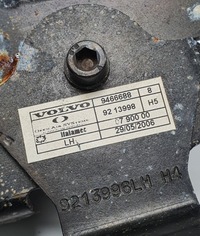 фото thumb №5, Замок засов крыша левый задняя volvo c70 ii 9466688 cabrio