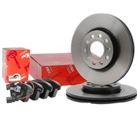 фото thumb №11, Trw тормозные диски+ тормозные колодки перед vw touran golf v vi eos