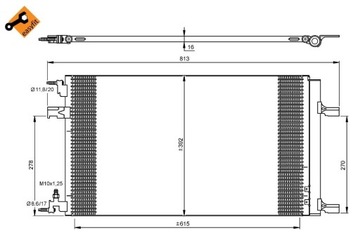 фото thumb №16, Радиаторов климат. opel nrf 35919 конденсатор, кондиционер