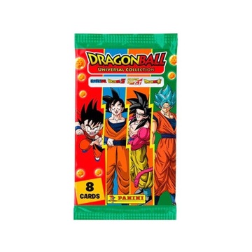 УНИВЕРСАЛЬНЫЙ КОЛЛЕКЦИОННЫЙ ПАКЕТ DRAGON BALL, 8 КАРТ