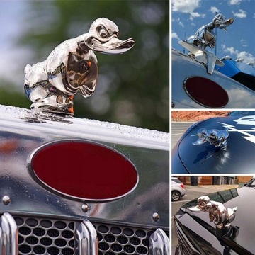 Angry Duck Car Hood Ornament Auto Front Hood Car