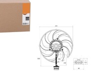 фото thumb №9, Вентилятор охлаждение. seat nrf 47373 вентилятор, охлаждение двигателя