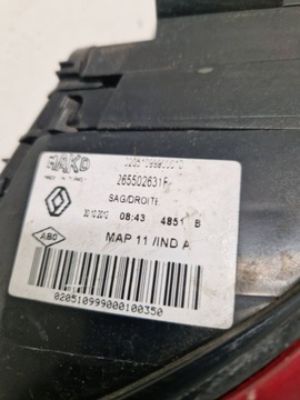 фото thumb №12, Renault clio iv 2014 зад сторона правая лампа задняя