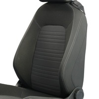 фото thumb №12, Volkswagen scirocco mk3 3dr сидіння переднє лівий перед матеріал чорно сірий