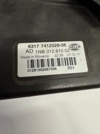 Фара протитуманна фара led bmw x3 правий перед 1nb01281002 Доставка, фото thumb