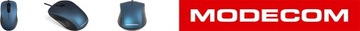 BEZKLIKOWA MYSZKA PRZEWODOWA USB CICHA TYPU SILENT DŁUGI PRZEWÓD USB 1,8 M.