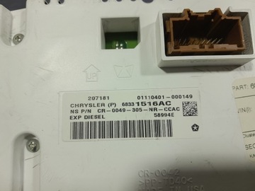 фото thumb №7, Jeep grand cherokee wk2 рестайлінг 3.0 crd 250 km прилади спідометр  68331516ac