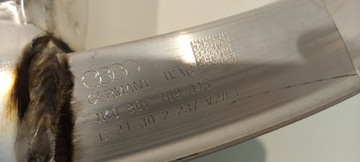 AUDI A6 C8 4K0 WZMOCNIENIE BELKA POD ZDERZAK NOWA