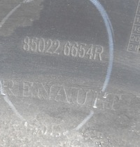 фото thumb №8, Dacia dokker бампер задний задняя 850226654r