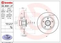 фото thumb №2, Тормозные диски i тормозные колодки задняя brembo renault grand