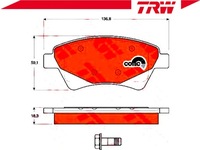 фото thumb №2, Trw тормозные колодки тормозные renault grand scenic ii 1.9 d