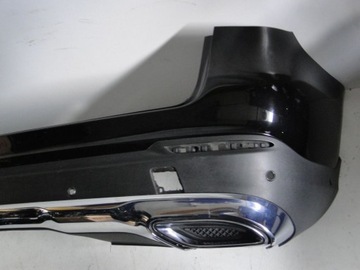 фото thumb №8, Mercedes glc x253 253 бампер задній дифузор хром