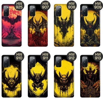 ETUI DO SAMSUNG GALAXY S20 FE / 5G WZORY NIETOPERZ BAT OBUDOWA POKROWIEC