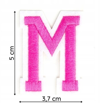 TERMO термонашивка LETTER M Letter Patch