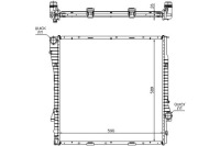 Купити Nissens радіатор води bmw x5 3.0 d e53, фото thumb