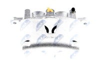 фото thumb №11, Суппорт тормозной перед jeep grand cherokee wj 2.7crd 01-05 wk 3.0crd