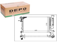 фото thumb №1, Depo радіатор citroen xsara