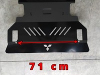 фото thumb №11, Сталевий захист двигуна mitsubishi pajero iii v60, v70 1999-2007