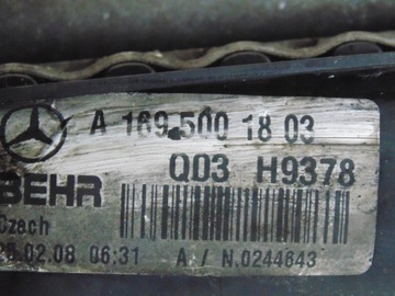 фото thumb №5, Радіатор радіаторів комплект mercedes w169 w245 cdi