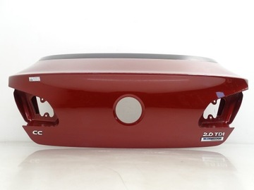 фото thumb №2, Кришка кришка зад задня багажника vw passat cc рестайлінг бордова lb3z