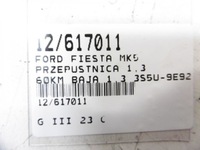 фото thumb №7, Fiesta mk5 дросельна заслінка 1,3 3s5u-9e926-ba