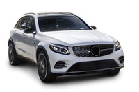 фото thumb №5, Mercedes glc x253 2015-2019 решётка радиатора diamond чёрный