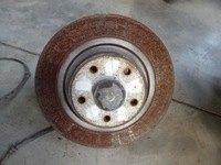 фото thumb №6, Espace iv 02-06 поворотний кулак ступиця диск гальмівна задня ліва права kpl 1.9 dci