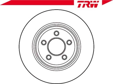 фото thumb №2, Trw df4907s диск гальмівна