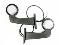 Габаритний ліхтар neon horpol biało czerwona old school тюнінг led neon style tir Недорого, фото thumb