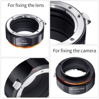 Адаптер PENTAX K PK для SONY NEX E Mount A6500 A7 A9 K&F PRO