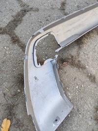 фото thumb №7, Dacia duster ii 17- диффузор молдинг спойлер накладка бампера задняя оригинал