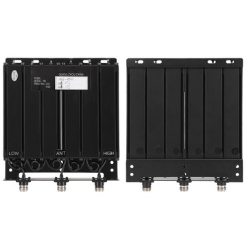 ПОРТАТИВНЫЙ ДУПЛЕКС UHF С 6 ОТСЕКАМИ, 50 Вт, ЧЕРНЫЙ, 26,2X24X8,2 СМ