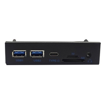 USB-концентратор на передней панели, 3,5-дюймовый 19-контактный концентратор для порта C, прочный