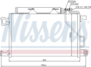 фото thumb №12, Nissens 940100 конденсатор, кондиционер