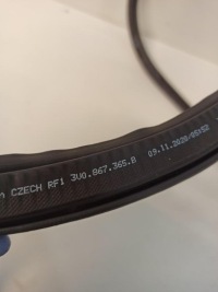 фото thumb №5, Skoda superb 3 прокладка дверь крышки жабо