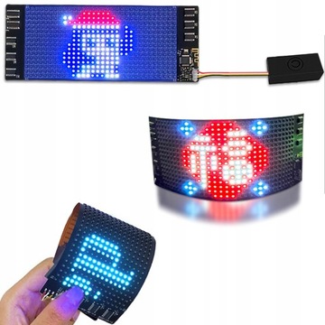 Светодиодная матричная панель Управление через приложение Bluetooth