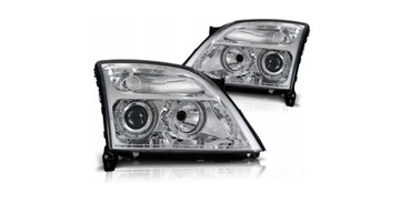 фото thumb №1, Лампи фари opel vectra c 02-05 signum кільця хром